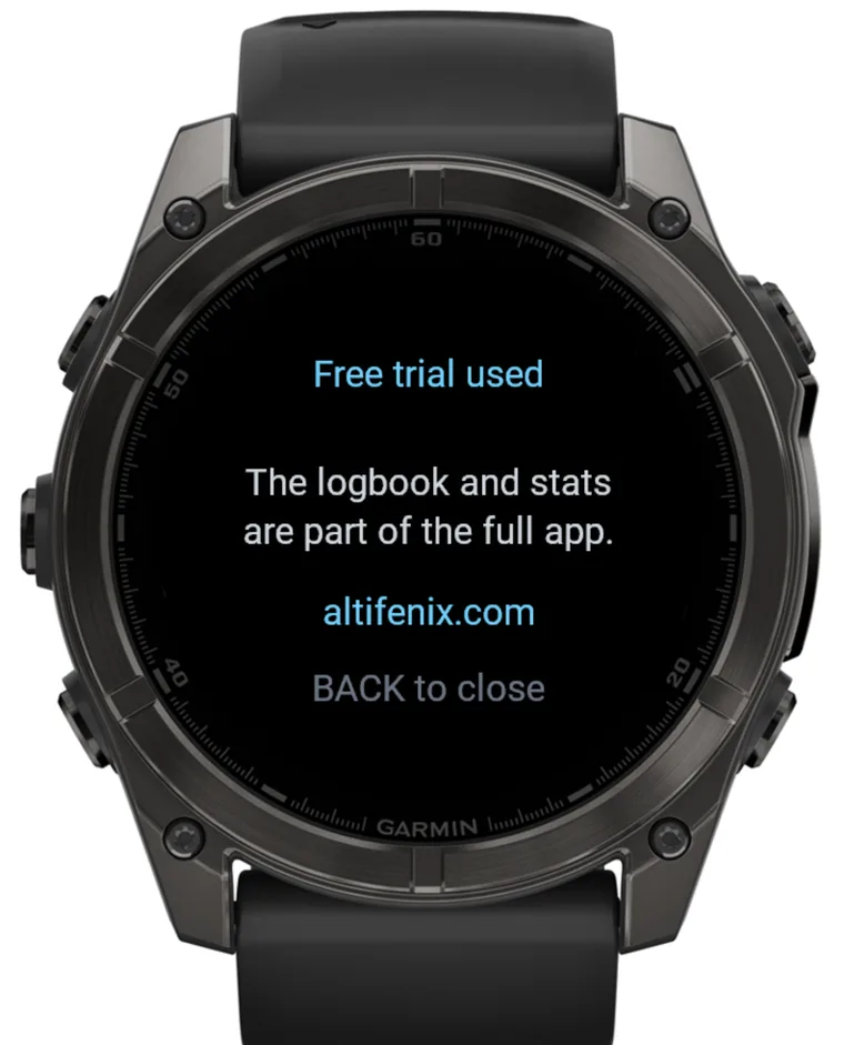 Free trial used card